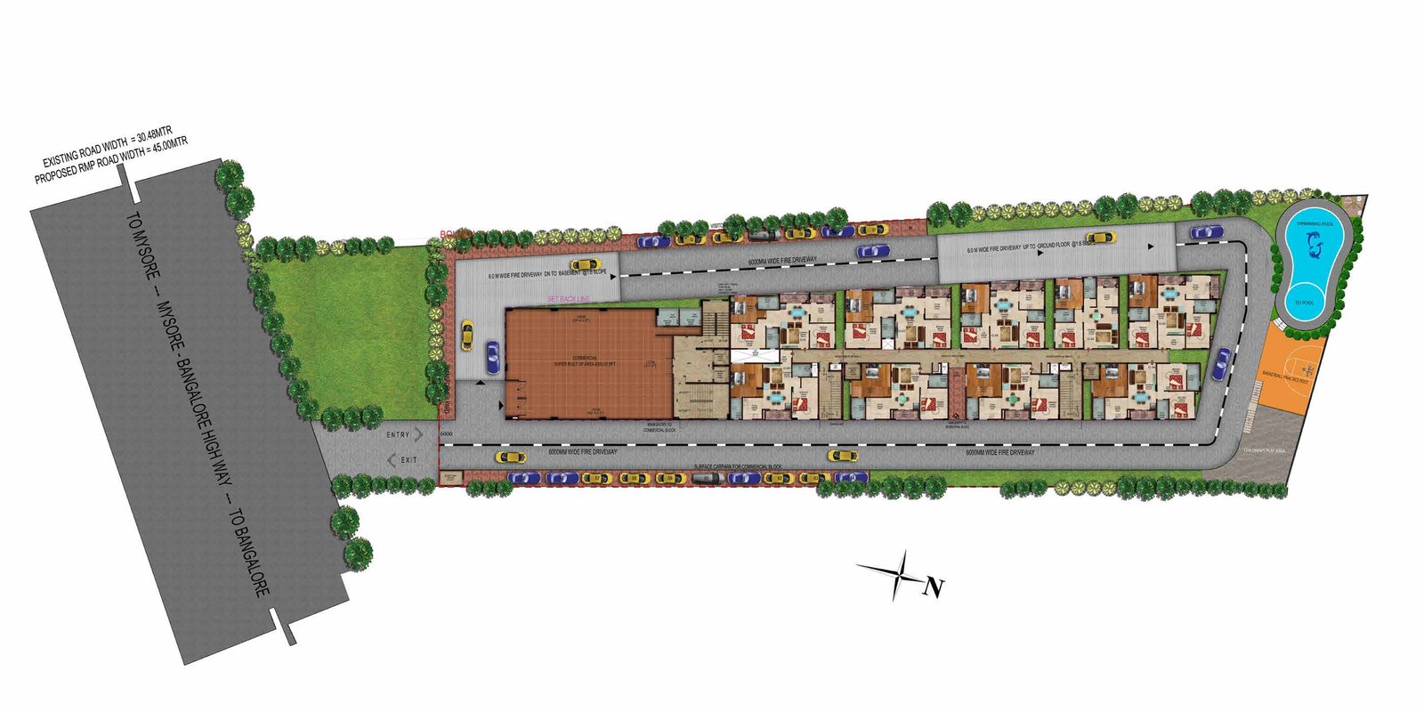 Mane Aspire Master Plan and Site Layout